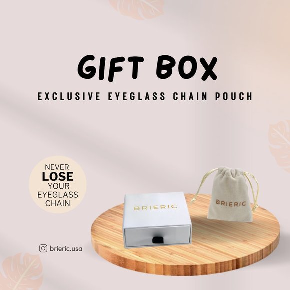 New Glasses/Eyeglasses Holder 18k Gold Plated Chain - Picture 2 of 5